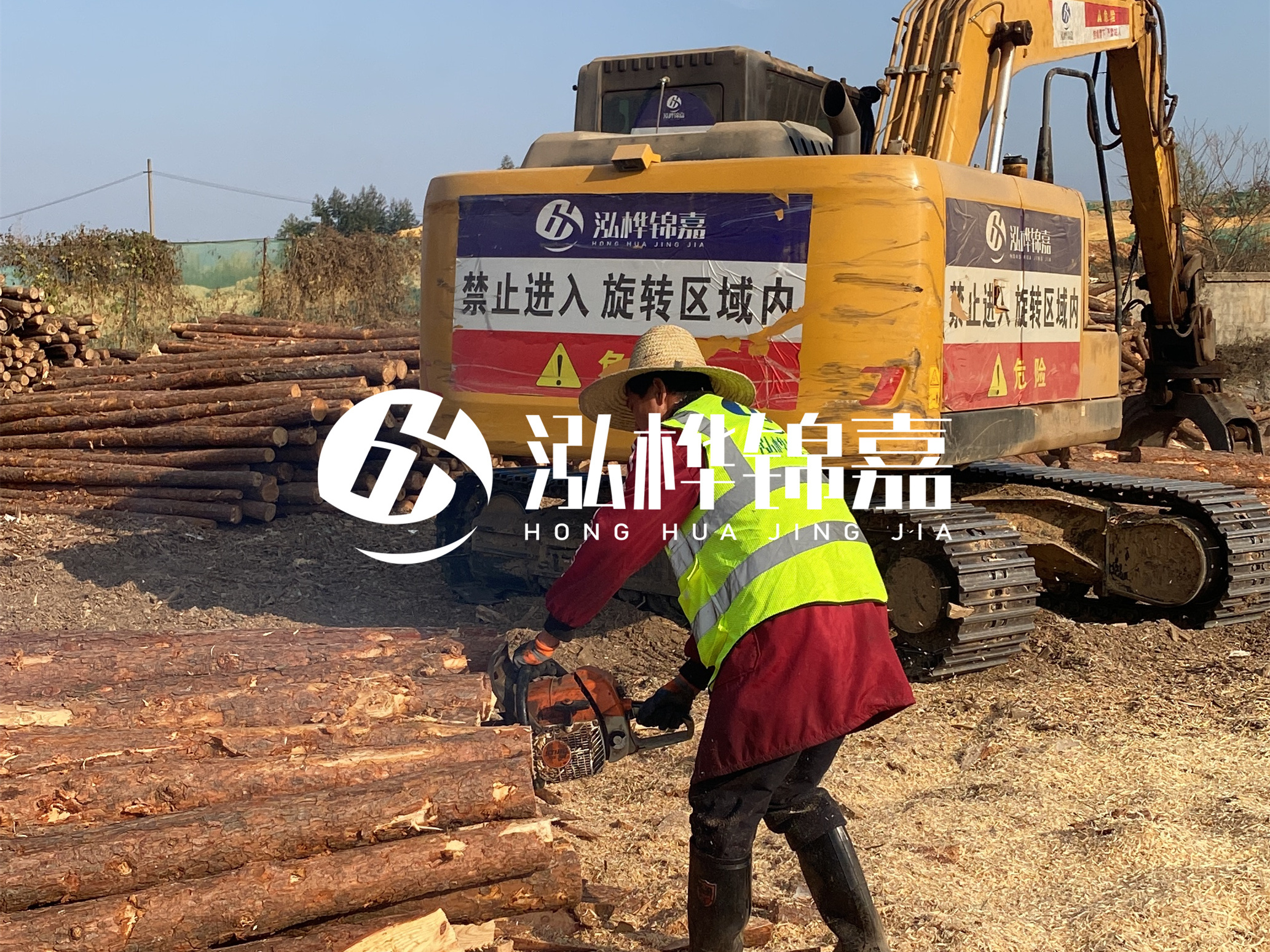 貴州河道木樁廠家泓樺錦嘉 - 松木樁梢徑怎么測(cè)量？